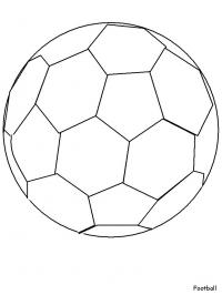 Футбольный мяч Раскраски для мальчиков бесплатно