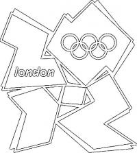 Олимпиада лондон 2012 Раскрашивать раскраски для мальчиков