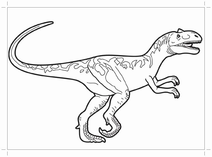 Раскраска Хищник Тираннозавр