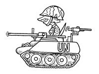 Солдат в танке Раскраски для мальчиков бесплатно