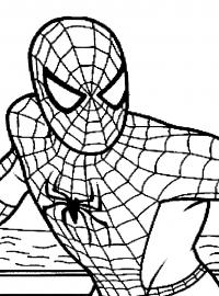 Человек-паук Раскрашивать раскраски для мальчиков