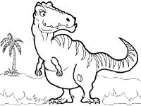 Динозавр Раскраски для мальчиков