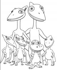 Динозавры с крыльями Раскраски для мальчиков