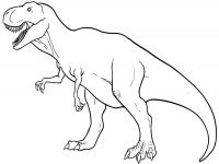 Тиранозавр Раскраски для мальчиков