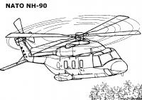 Вертолет нато Раскраски для мальчиков