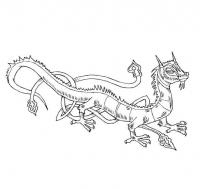 Китайский дракон Раскраски для детей мальчиков