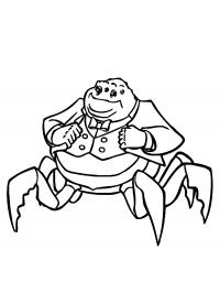 Монстр-паук Раскраски для детей мальчиков